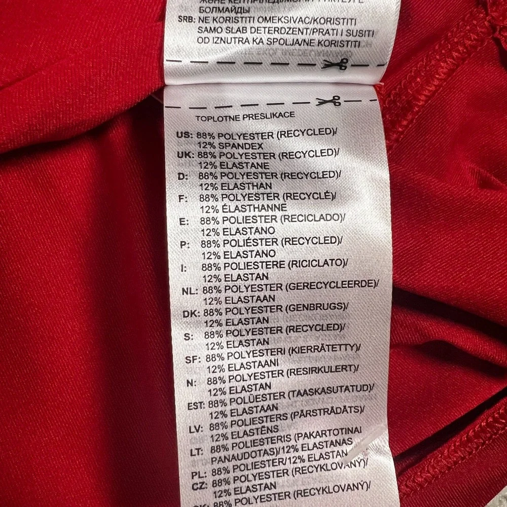 Adidas Performance Mens M Red Kansas‎ Jayhawks Aeroready Training Tee Shirt NWT